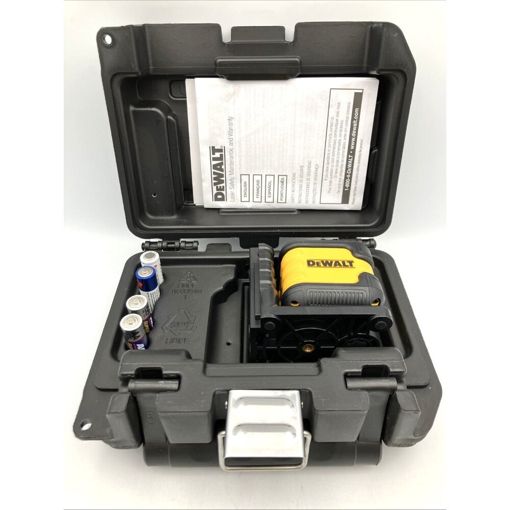 *DeWalt DW08802 36ft Range Self-leveling Cross Line Laser Level